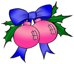 Super Christmas Santa Claus and animals sticker #2002293