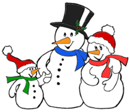 Super Christmas Santa Claus and animals sticker #2002302