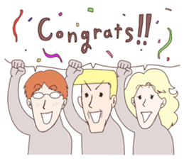 George and Mike and jessie sticker #2002484