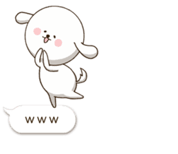 Sheer Dog (Japanese ver.1) sticker #2002573