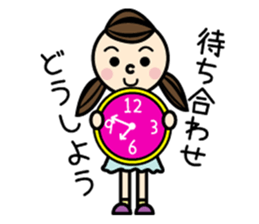 Fan of someone. girl sticker #2002970