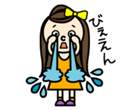 Fan of someone. girl sticker #2002983