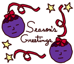 season's greetings sticker #2003006