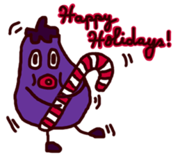 season's greetings sticker #2003009