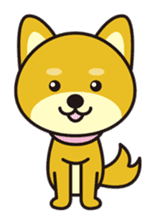 Japanese dog "Mame Siba" sticker #2003205