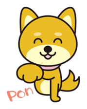 Japanese dog "Mame Siba" sticker #2003207