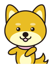 Japanese dog "Mame Siba" sticker #2003220