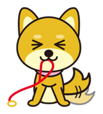 Japanese dog "Mame Siba" sticker #2003244