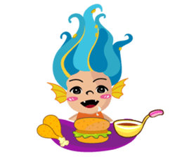 The Little Merkids sticker #2003477