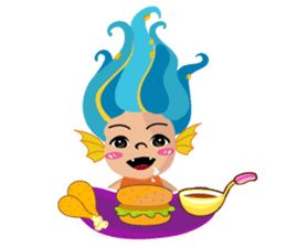 The Little Merkids sticker #2003477