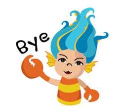 The Little Merkids sticker #2003480