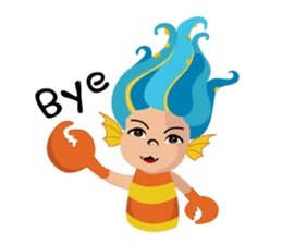 The Little Merkids sticker #2003480