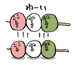 Dango Alien sticker #2003906