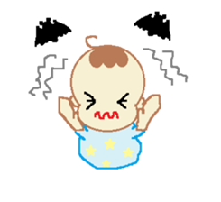 Baby emmy and her friend pon sticker #2004263