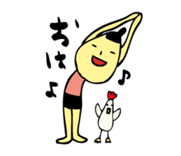 Girl to yoga (yogamisan) sticker #2004839