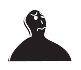 shadowmans sticker #2005007