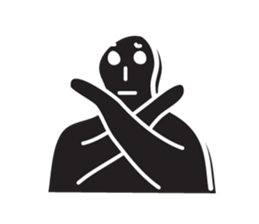 shadowmans sticker #2005019