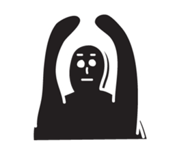 shadowmans sticker #2005023