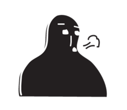 shadowmans sticker #2005027