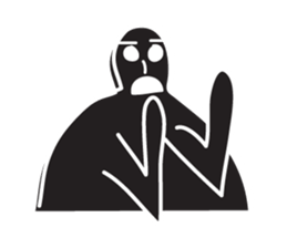 shadowmans sticker #2005029