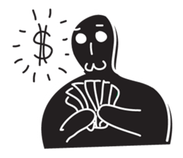 shadowmans sticker #2005031