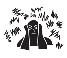 shadowmans sticker #2005036