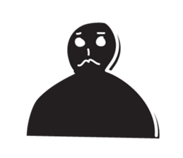 shadowmans sticker #2005038