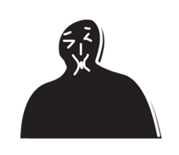 shadowmans sticker #2005039