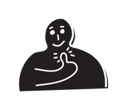 shadowmans sticker #2005044