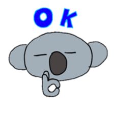 everyday koala sticker #2005355