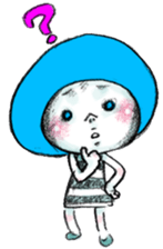 Surreal Mushroom-cuts Everyday Life sticker #2005656