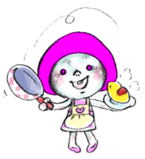 Surreal Mushroom-cuts Everyday Life sticker #2005659