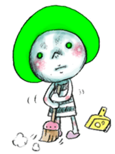 Surreal Mushroom-cuts Everyday Life sticker #2005660