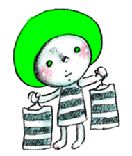 Surreal Mushroom-cuts Everyday Life sticker #2005666