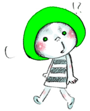 Surreal Mushroom-cuts Everyday Life sticker #2005669