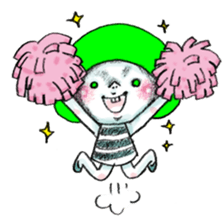 Surreal Mushroom-cuts Everyday Life sticker #2005677