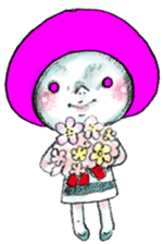 Surreal Mushroom-cuts Everyday Life sticker #2005683