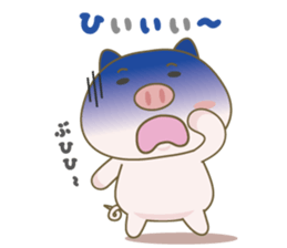 A pretty pig's Sticker sticker #2005876