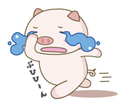 A pretty pig's Sticker sticker #2005878