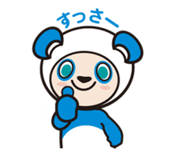 AQUA PANDA chari & chara in OKINAWA sticker #2006019