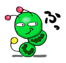 Caterpillar Boy sticker #2006046