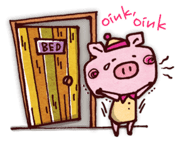 "Pigs Language Sticker" English ver. sticker #2006266