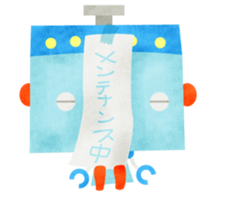 YURU Robot sticker #2006342