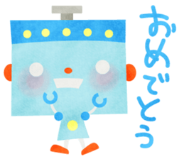 YURU Robot sticker #2006349