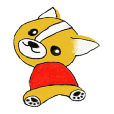 Welsh Corgi Penburogu stamp of sticker #2007254