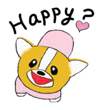 Welsh Corgi Penburogu stamp of sticker #2007257