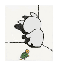 Welsh Corgi Penburogu stamp of sticker #2007259