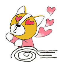 Welsh Corgi Penburogu stamp of sticker #2007263