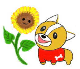 Welsh Corgi Penburogu stamp of sticker #2007264