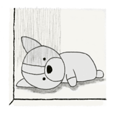 Welsh Corgi Penburogu stamp of sticker #2007266